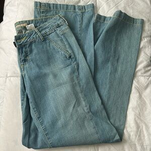 Light wash jeans